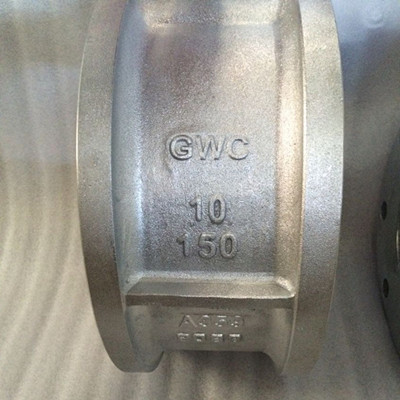 Dual Plate Wafer Check Valve, A359, 10 Inch, Class 150, Flanged FF
