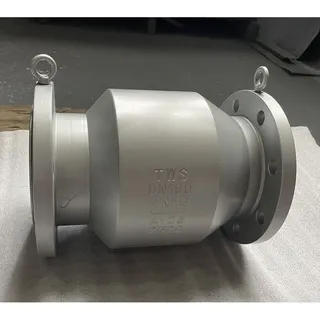 Axial Flow Check Valve, API 598, ASTM A105, 4 Inch, 150 LB