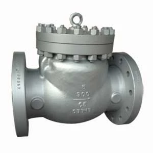 Swing Check Valve, ASTM A217 Gr. C5, 6 Inch, 300 LB