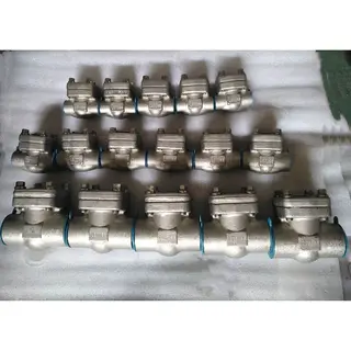 ASTM A182 F316 Swing Check Valve, API 602, 1-1/2 Inch, CL150