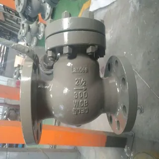 BS 1868 Swing Check Valve, ASTM A216 WCB, 2-1/2 Inch, 300 LB