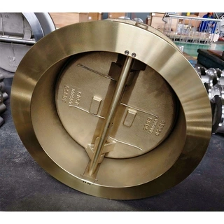 ASTM B148 C95800 Wafer Check Valve, API 594, 14 Inch, 150 LB