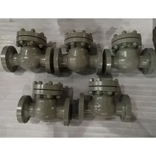 ASTM A216 WCB Swing Check Valve, 2 IN, CL600 LB, RF Flanged