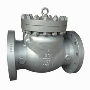 Swing Check Valve, ASTM A217 Gr. C5, 6 Inch, 300 LB