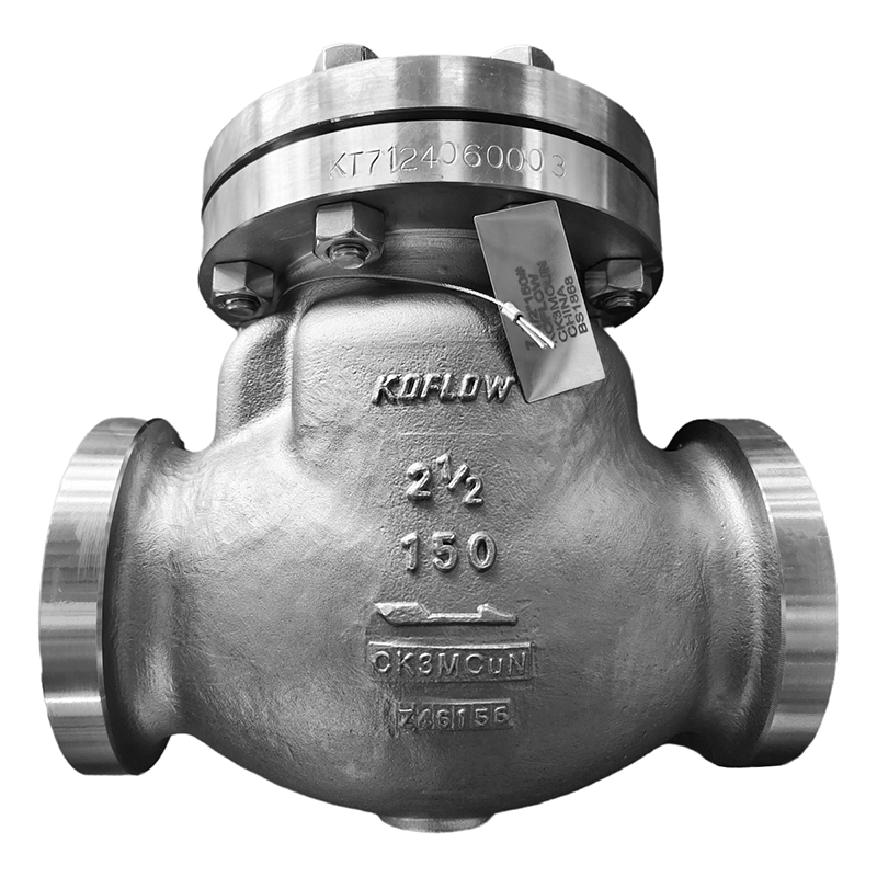 Tilting Disc Check Valve, API 598, CK3MCuN, 2-1/2 IN, 150 LB