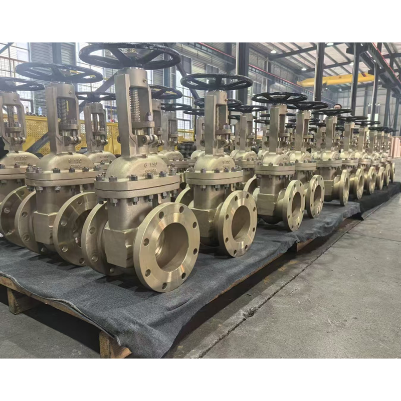Al-Bronze Gate Valve, API 600, ASTM B148 C95800, 6 IN, CL150