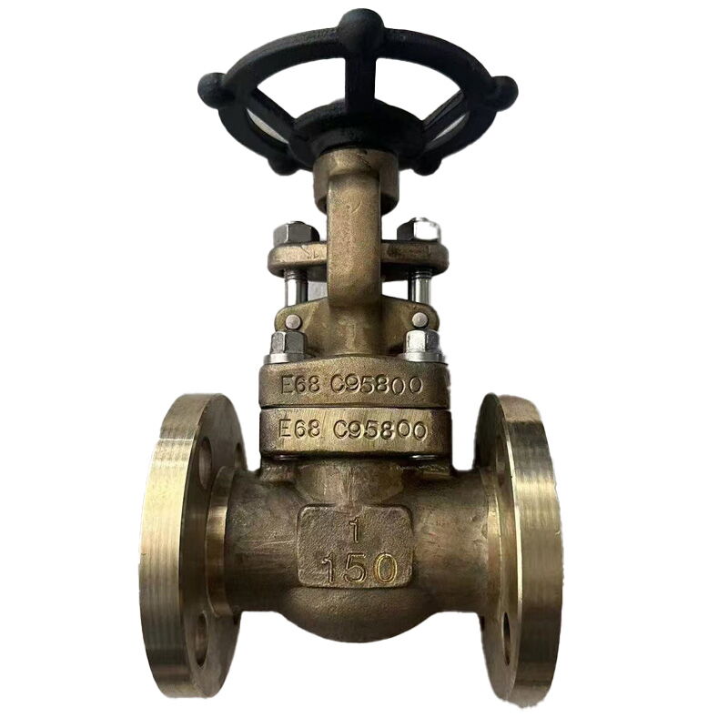 Aluminum Bronze Gate Valve, B148 C95800, 1 Inch, 150 LB, FF