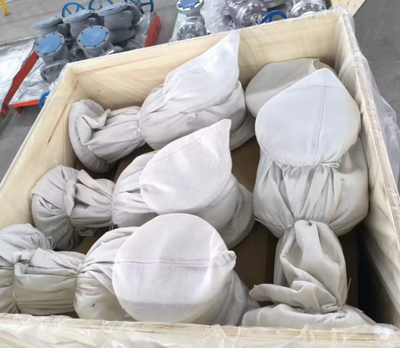 API 600 Flexible Wedge Gate Valves Packaged for Export