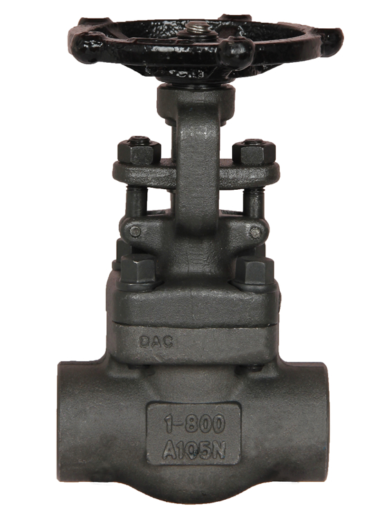 API 602 Gate Valve, ASTM A105N, 1/2-2 IN, Bolted Bonnet