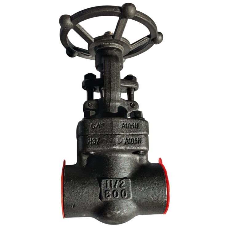 ASTM A105N Gate Valve, API 602, 1-1/2 Inch, CL800, BB, OS&Y