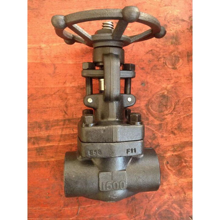 ASTM A182 F11 Gate Valves, API 602, 1 Inch, 1500 LB, SW Ends