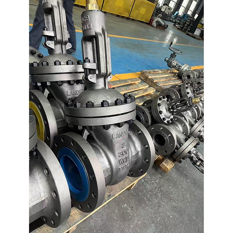 ASTM A216 WCB Gate Valve, API 600, Carbon Steel, 8 IN, CL300