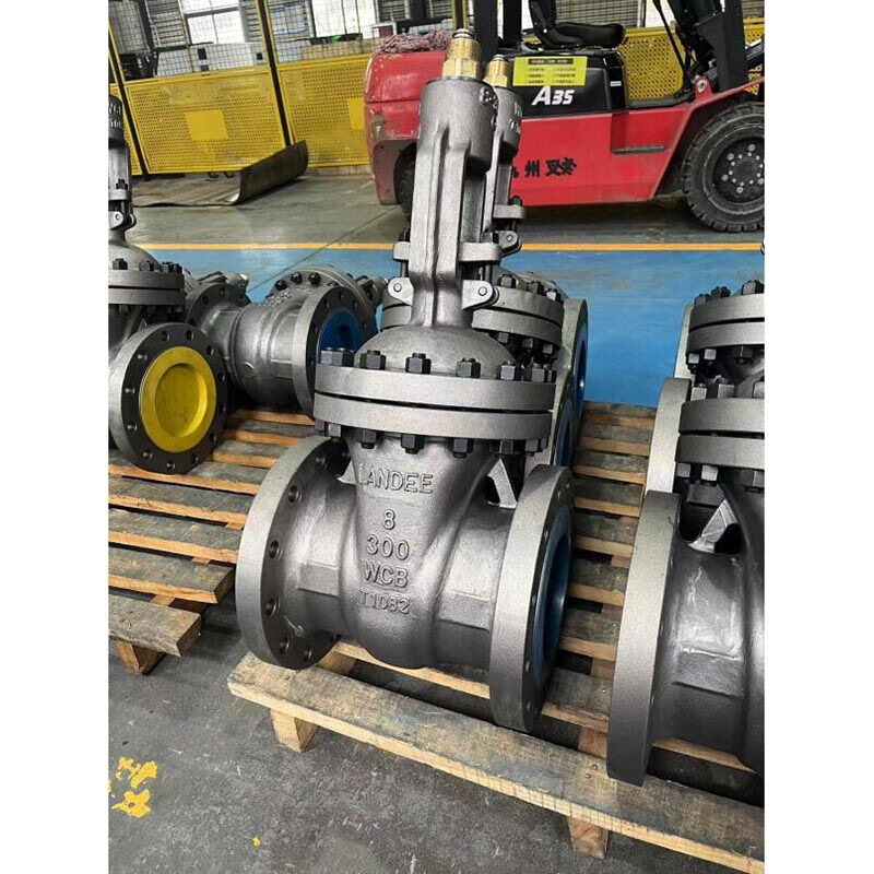 ASTM A216 WCB Gate Valve, API 600, Carbon Steel, 8 IN, CL300