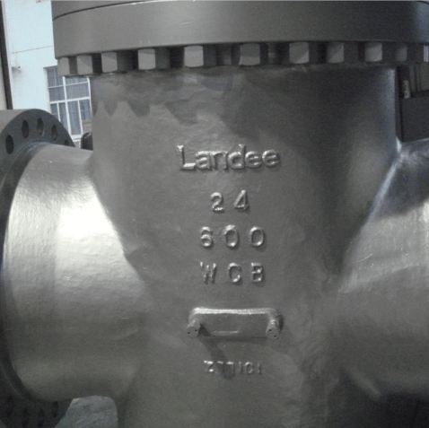 ASTM A216 WCB Through Conduit Slab Gate Valve, 24 IN, 600 LB
