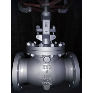 ASTM A217 Globe Valve, 150 LB, 6 Inch, Flanged Ends
