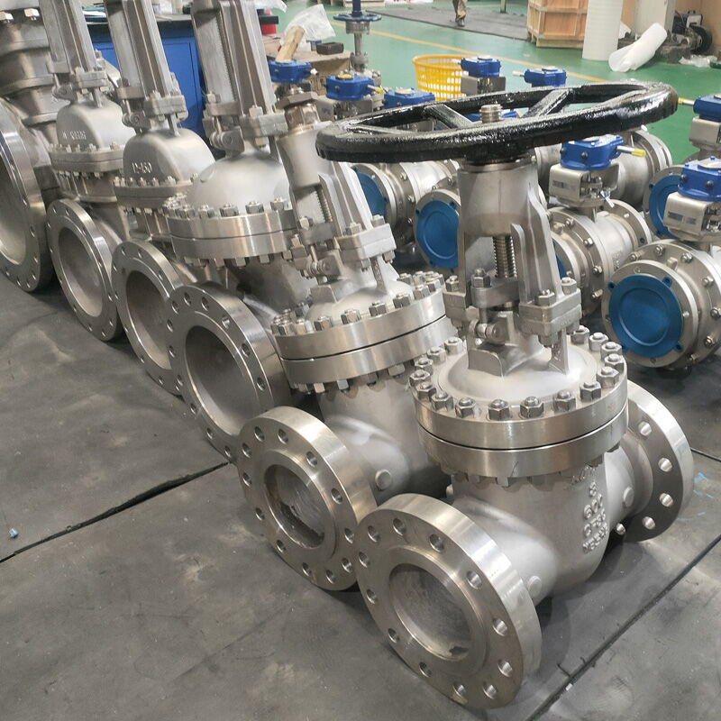 ASTM A351 CF8C Gate Valves, Stainless Steel, 8 Inch, 600 LB