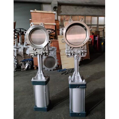 ASTM A351 CF8M Knife Gate Valves, 6 Inch, 150 LB, Pneumatic ASTM A351 CF8M Knife Gate Valves, 6 Inch, 150 LB, Pneumatic