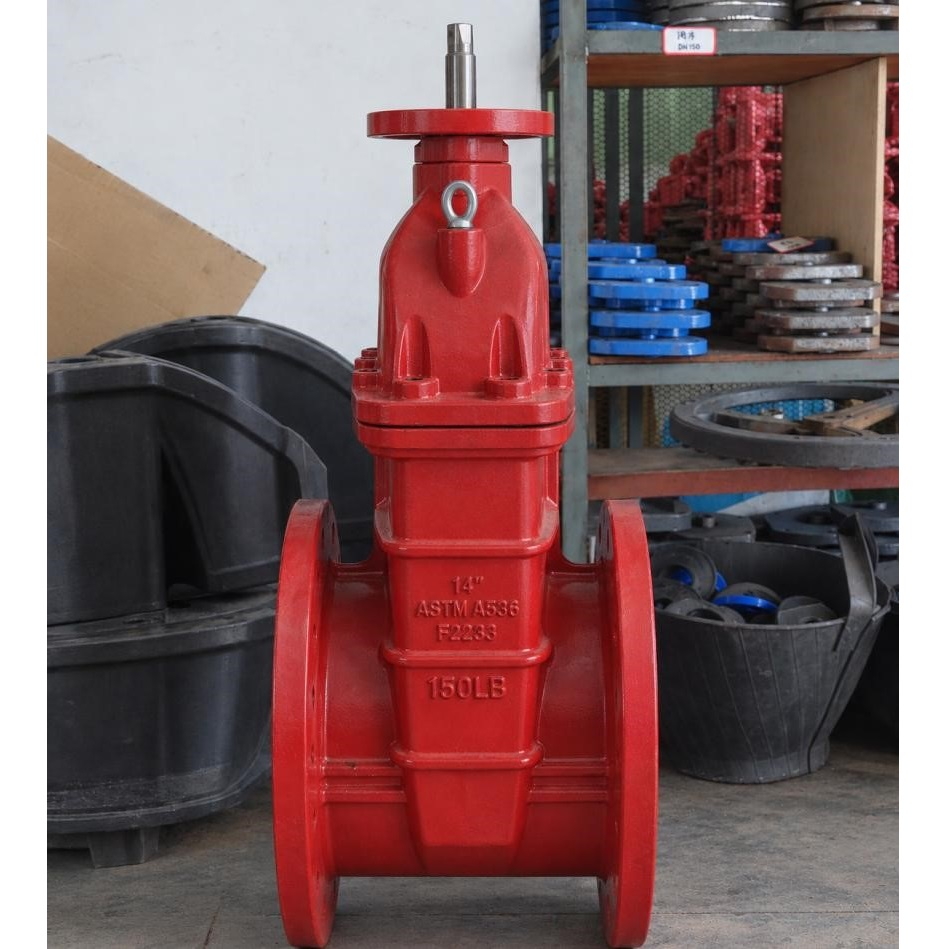 ASTM A536 Wedge Gate Valve, 14 Inch, DN350, 150 LB