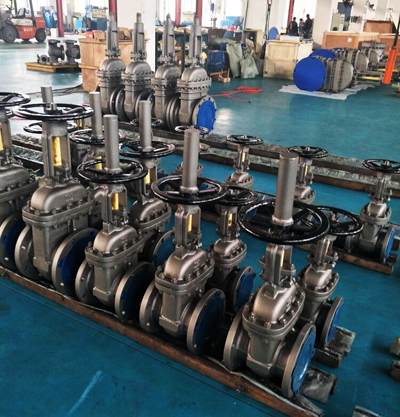 Flanged End Gate Valve, ASTM A216 WCB, 6 Inch, Class 150, API 600