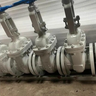 JIS Gate Valve, ASTM A216 WCB, 10K, 100A, RF