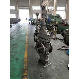 A216 WCB Through Conduit Slab Gate Valve, 16IN, CL150, RF