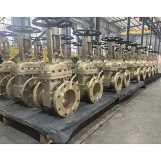 Al-Bronze Gate Valve, API 600, ASTM B148 C95800, 6 IN, CL150