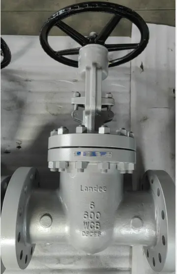 ASTM A216 WCB Gate Valve, API 600, 600 LB, 6 Inch, RF - Landee