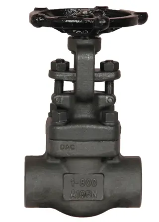 API 602 Gate Valve, ASTM A105N, 1/2-2 IN, Bolted Bonnet
