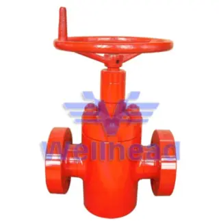 API 6A Gate Valve, 2-1/16 Inch, 3000 PSI, Female NPT