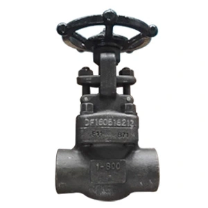 ASME A182 F11 Gate Valve, API 602, 1 Inch, Class 800, SW Ends