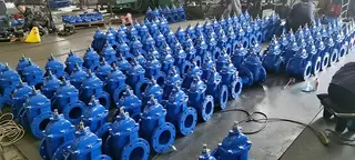Non-Rising Stem Gate Valves, Resilient Seated