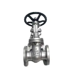 Stainless Steel Gate Valve, ASTM A351 CF8, 2 Inch, CL150, RF