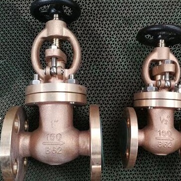 ASTM B62 Bronze Globe Valves, 1, 1/2 Inch, 150 LB, RF