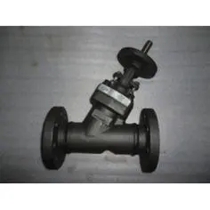 ASTM A105 Y Type Globe Valve, 2 Inch, 300 LB, RF Ends