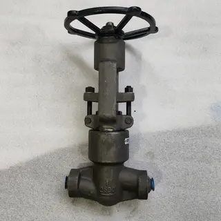 ASTM A182 F91 Globe Valves, API 602, 1 Inch, CL2500, BW Ends