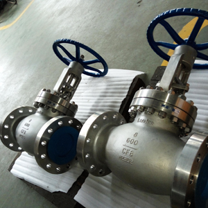 Stainless Steel Globe Valve, 8IN, 600#, A182 F304
