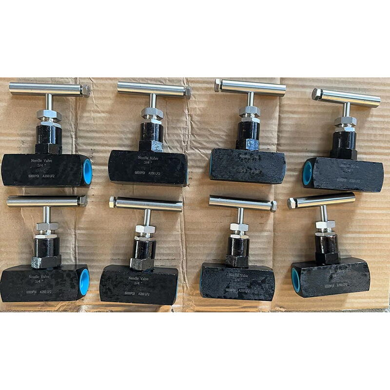 ASTM A350 LF2 Needle Valve, 3/4 Inch, 6000 PSI, Female NPT