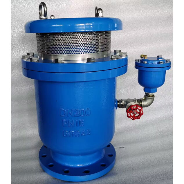 Ductile Iron GGG40 Air Release Valve, DN200, Epoxy Coated