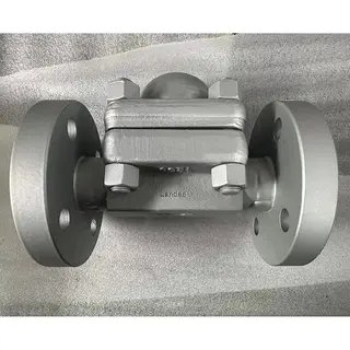 ASTM A182 F11 Steam Trap, DN40, PN100, Bimetallic, RTJ Ends