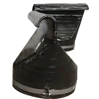 Clamp-Type Duckbill Valve, EPDM Rubber, DN1000, 40 Inches