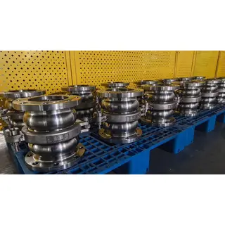 SS 304 Breakaway Valve, Stainless Steel, 6 IN, CL150, Flanged