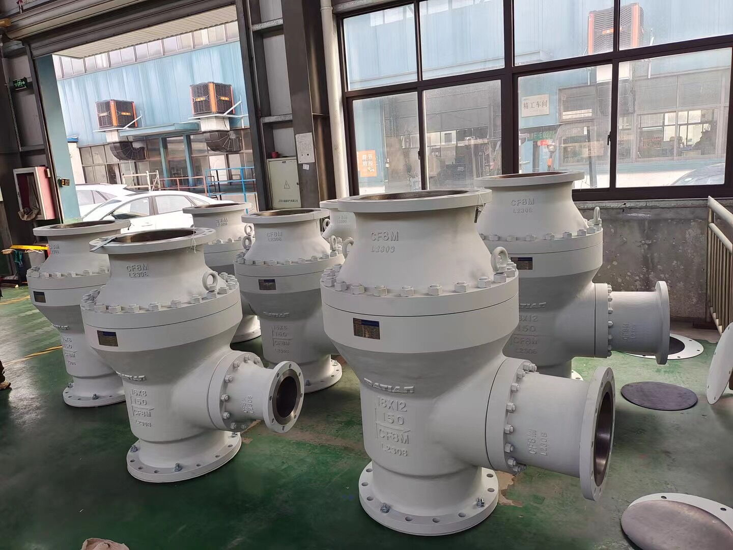 Automatic Recirculation Control Valve, Cast Steel, 12 IN, CL150