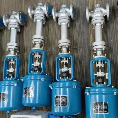 SS 304 Electric High Temperature Control Valve, DN25, PN16