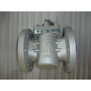 ASTM A216 WCB Lubricated Plug Valve, 4 Inch, 150 LB, Flanged