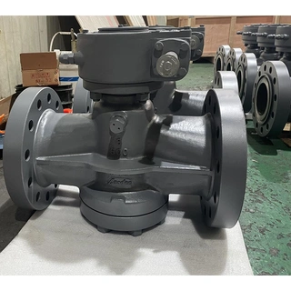 ASTM A216 WCC Lubricated Plug Valve, API 6D, 6 Inch, 600 LB