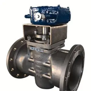 A351 CF8M Plug Valve, DN250, PN16, Flanged Ends