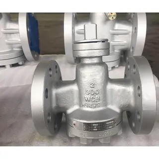API 6D Lubricated Plug Valve, ASTM A216 WCB, 2 Inch, 300 LB
