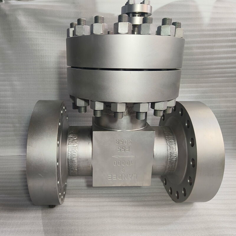 ASTM A182 F55 T Strainer, API 6A, API 598, 9 Inch, 10000 PSI