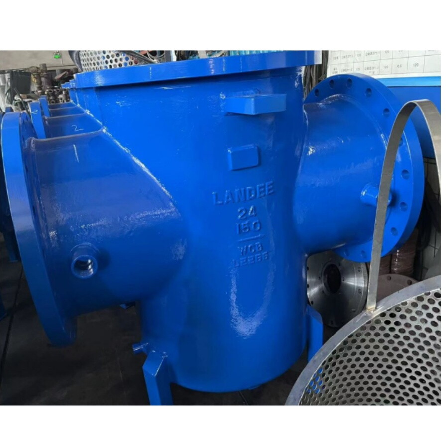 ASTM A216 WCB Basket Strainer, 24 Inch, 150 LB, DN600, PN20