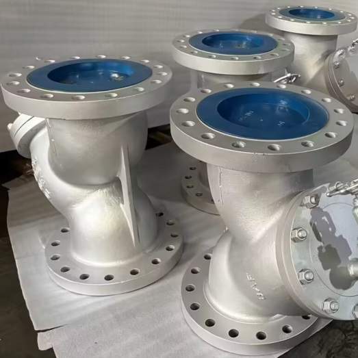 ASTM A216 WCB Y Strainer, 10 Inch, 300 LB, ASME B16.34, RF